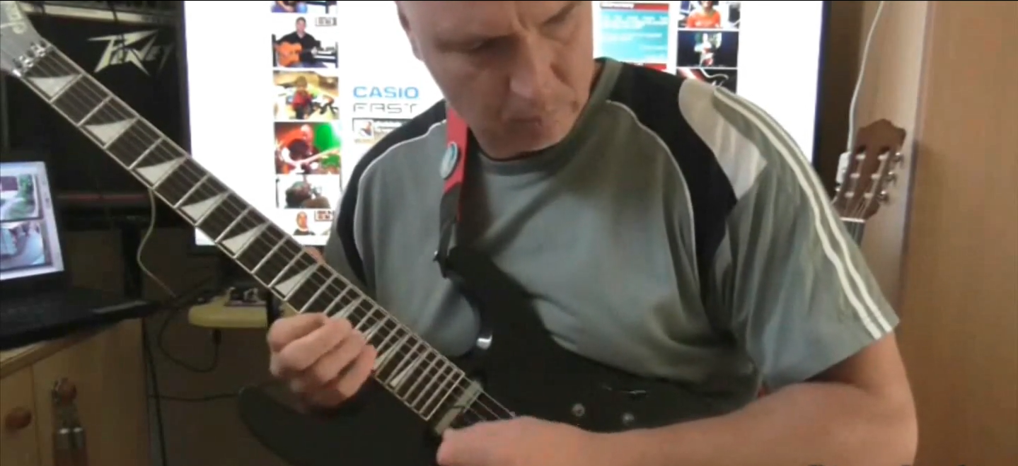 Gitáriskola oktató videó
